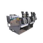 Industrial Volute Sludge Dewatering Machine Sewage Farm Fecal Wastewater