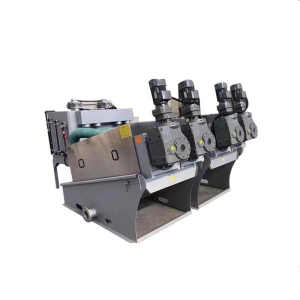 Industrial Volute Sludge Dewatering Machine Sewage Farm Fecal Wastewater