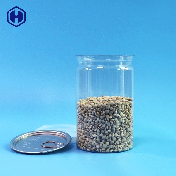 Portable Stackable Clear Round Plastic Tubs FDA SGS Certificated
