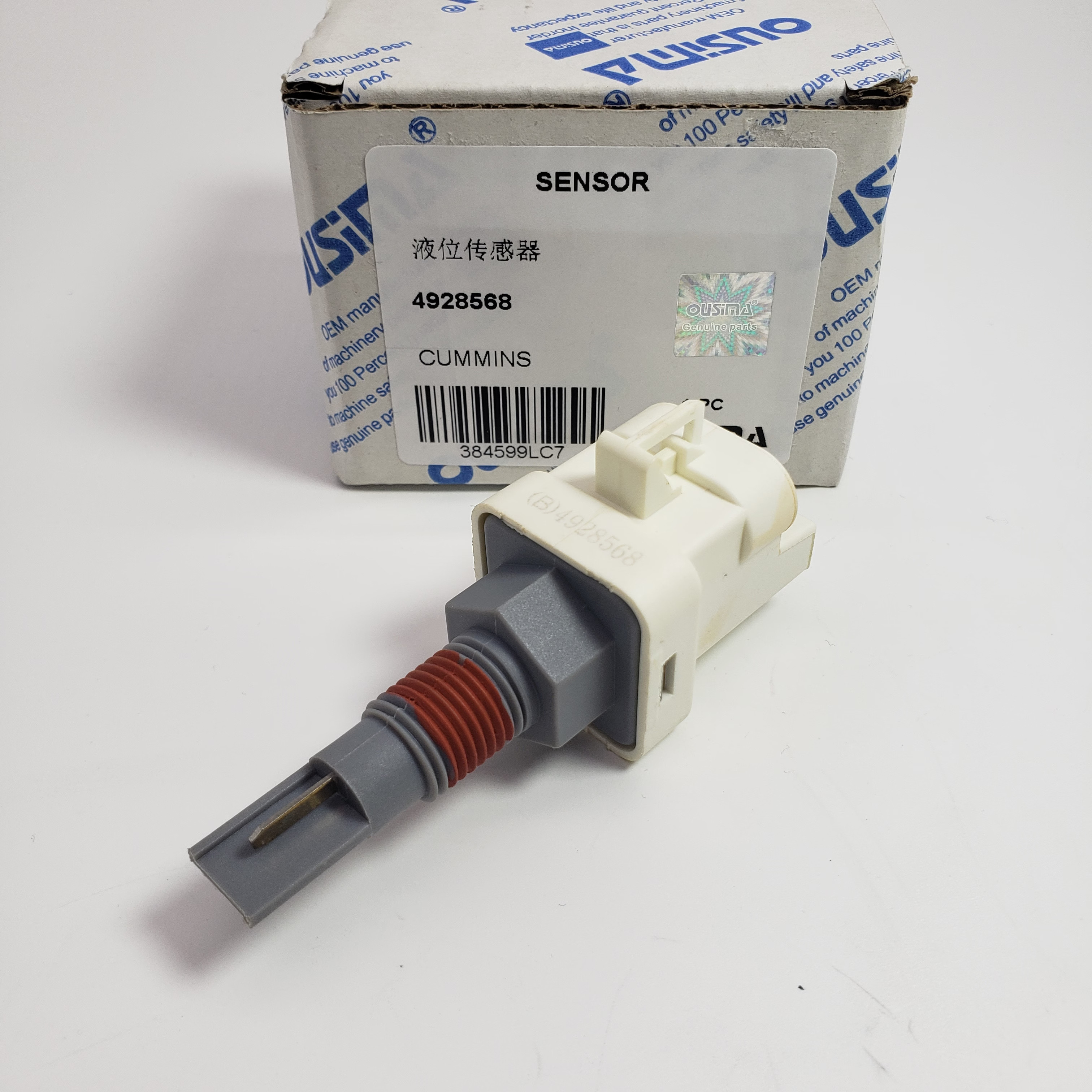 Heavy Duty Fluid Level Sensor 4928568 2872769 For Cummins QSK50