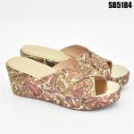 Supoo Wholesale price platform slippers Italian ladies shoes for women safe flat