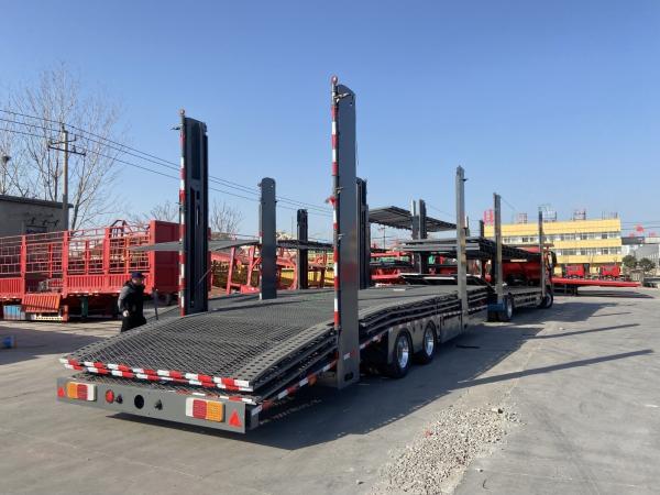 137500 to 26000*2500to2550 Height Dual-Axle Car Carrier Trailer The Ultimate