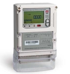 Quality Secure 3 Phase 4 Wire Emergency Prepaid Electricity Meter Smart Prepayment Meter wholesale