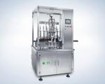 4 Head 3600BPH 0.75KW Plastic Bottle Filling Machine
