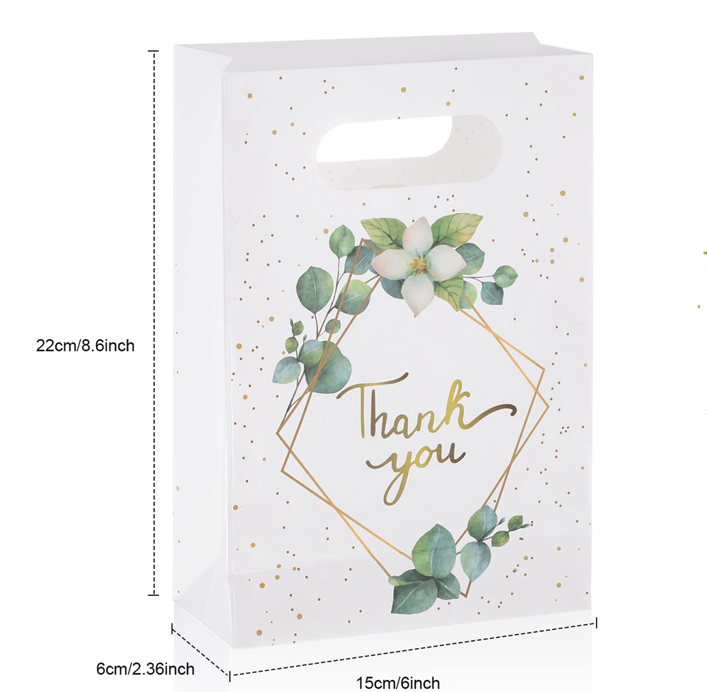 Custom Luxury D Cut Gift Paper Bag For Boutique With CMYK Printing And Color Options