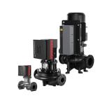 Vertical In Line Booster Pump For Industrial Heating Cooling Grundfos TPE2 100