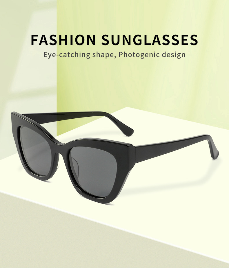 Classic Women Acetate frame sunglasses Fashion Sun Glasses UV400