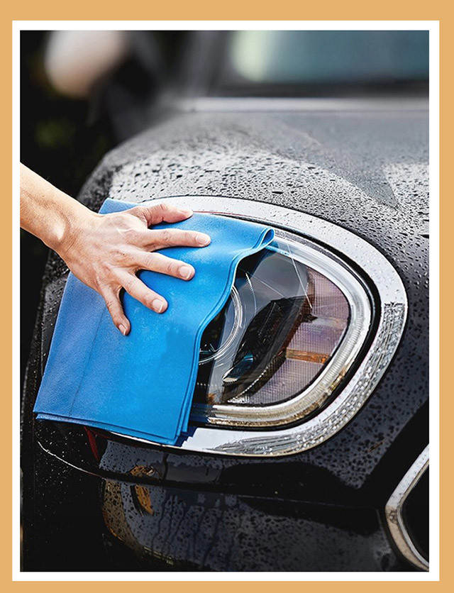  Microfiber Suede Leather Car Cleaning Cloths