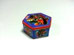 Tinplate Hexagonal Chocolate Tin Box ,Metal Tin Case ,Tin Can ,GR8 Look