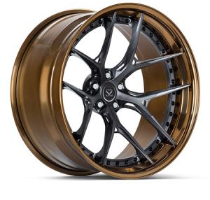 Quality Bronze 3 PC Forged Aluminum Alloy Wheel Rims For Cls 18 19 Inches wholesale