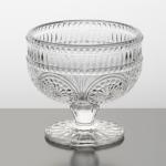 Ice Cream Vintage Glass Dessert Bowls Embossed 11 Oz Machine Pressed 315ml
