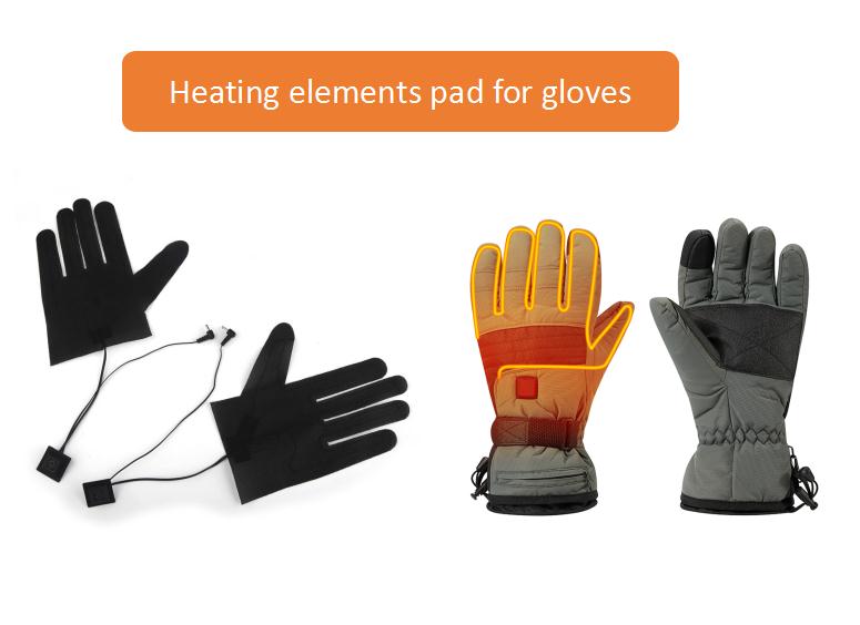7.4V Battery Heated Pad For Cloths Shrink Resistant