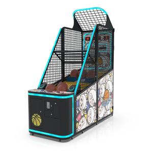 Quality Interactive Coins Operated Basketball Pro Arcade Game Indoor Sports 80W wholesale