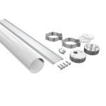 IP69 Led Tri Proof Light BOKE Driver 50W 130LPW SMD2835 LED Lighting For Farm