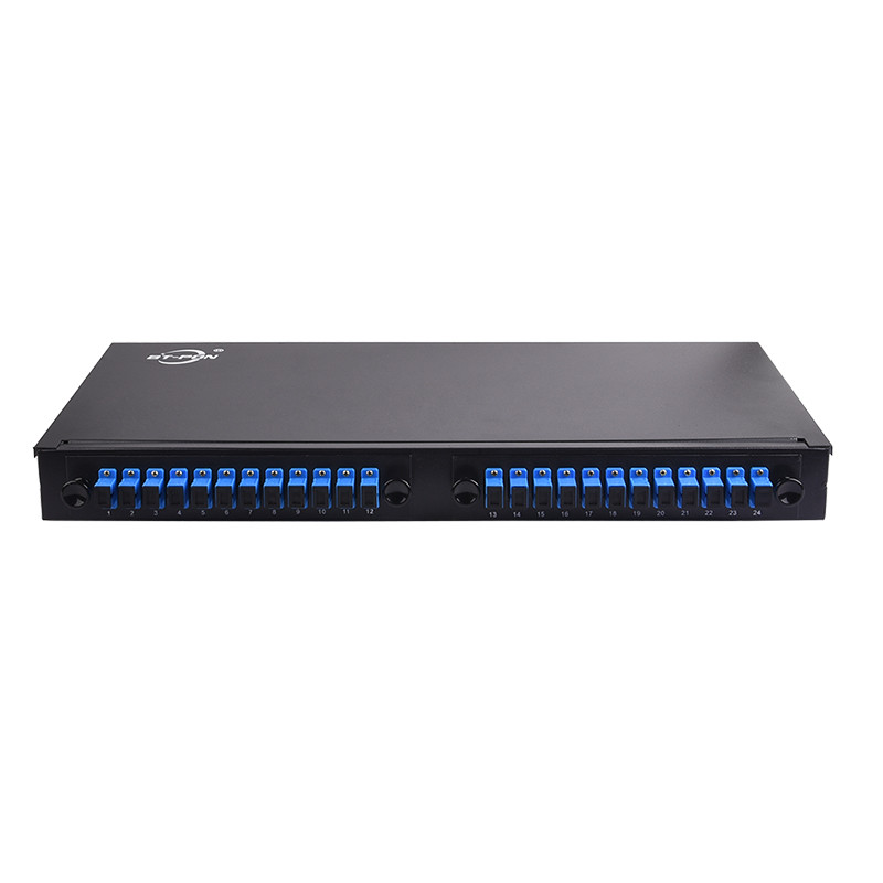 48 Core ODF 24 Port Optical Fiber Distribution Frame