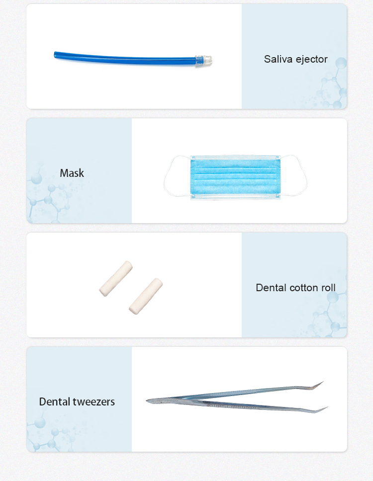 Hygiene Dental Consumables Sterilized Personal Dental Hygiene Kit Oral Examination
