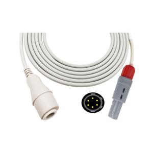 Quality IBP Cable For Nihon Kohden SVM 6 Pin Edward BD Utah 3m/10ft wholesale