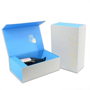 Quality Magnetic Wine Cardboard Gift Box Packaging Recycled Ultralight wholesale