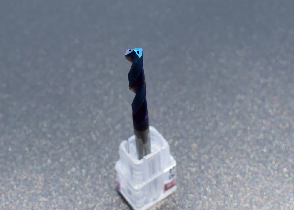 Round Shank Tisin Coating 5mm Tungsten Carbide Drill Bits