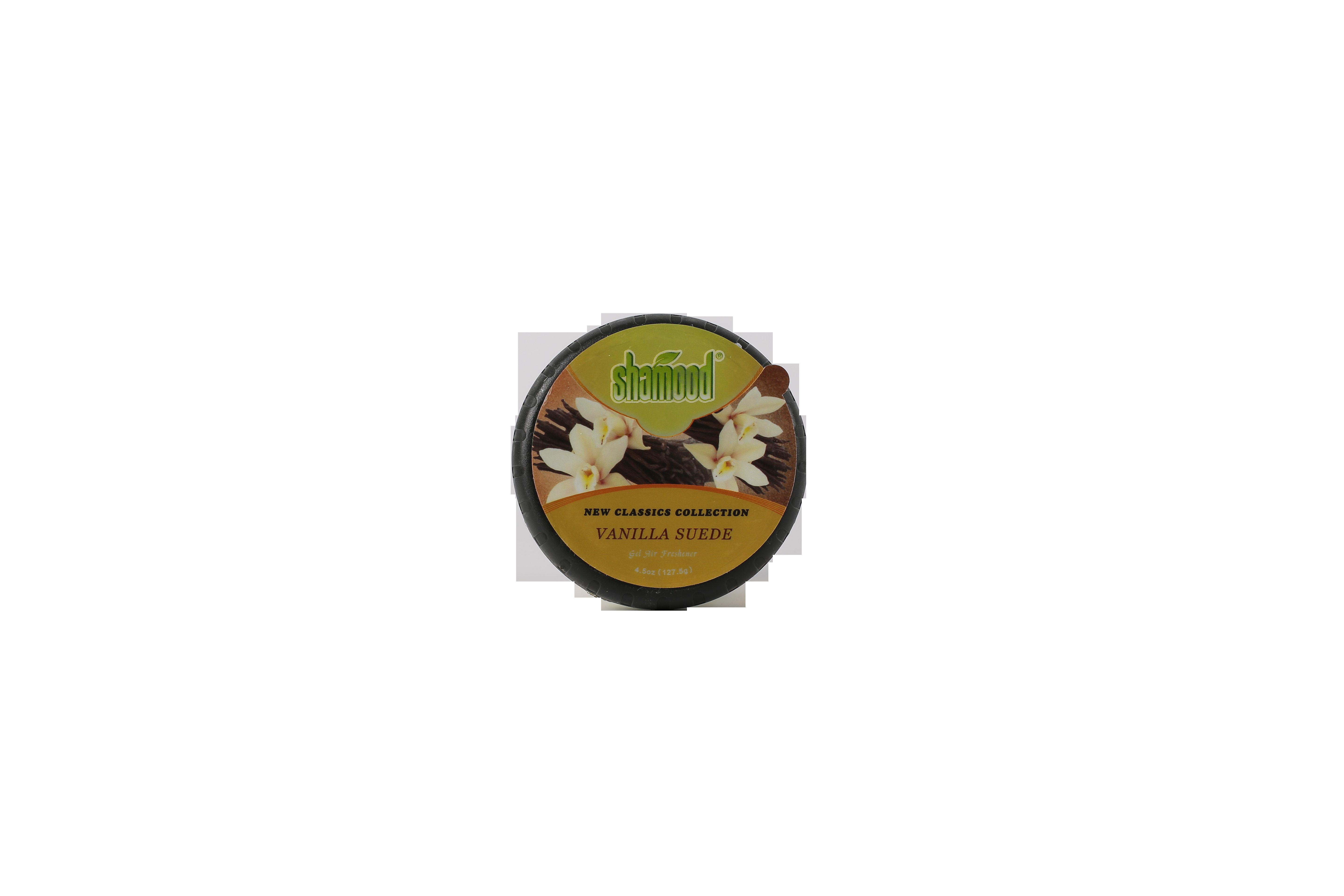 Odm 4.5oz Vanilla Suede Smell Car Freshener Gel
