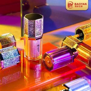 Quality High Shine Shimmer Lip Gloss Diamond Glow Neon Rose Glitter Repair Lips Epidermis wholesale