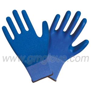 Quality 13G Nylon Natural Rubber Dipped Hand Gloves wholesale