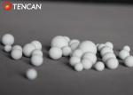 High Wear Resistance Ball Mill Media , Ceramic Grinding Ball With White Color