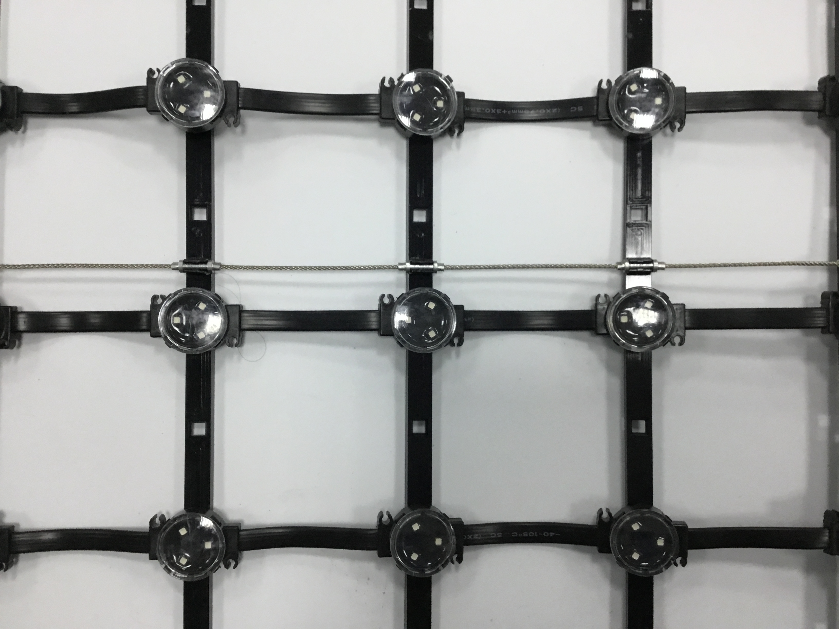 Indoor P100 Flexible LED Mesh Screen Display LED Dot Light Transparent