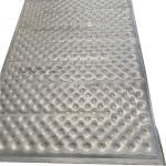 Nickel White Stainless Steel Dimple Plate For Storage Tank