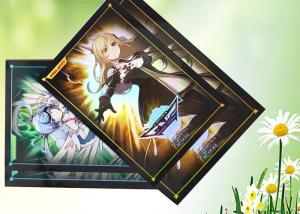 Quality PP PE Transparent Waterproof Card Sleeves Customized Printing wholesale