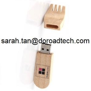 Quality Wooden Fork Shaped USB Flash Sticks wholesale