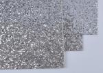 300gsm Invitation Card Silver Glitter Paper Cardstock For Festival Decoration