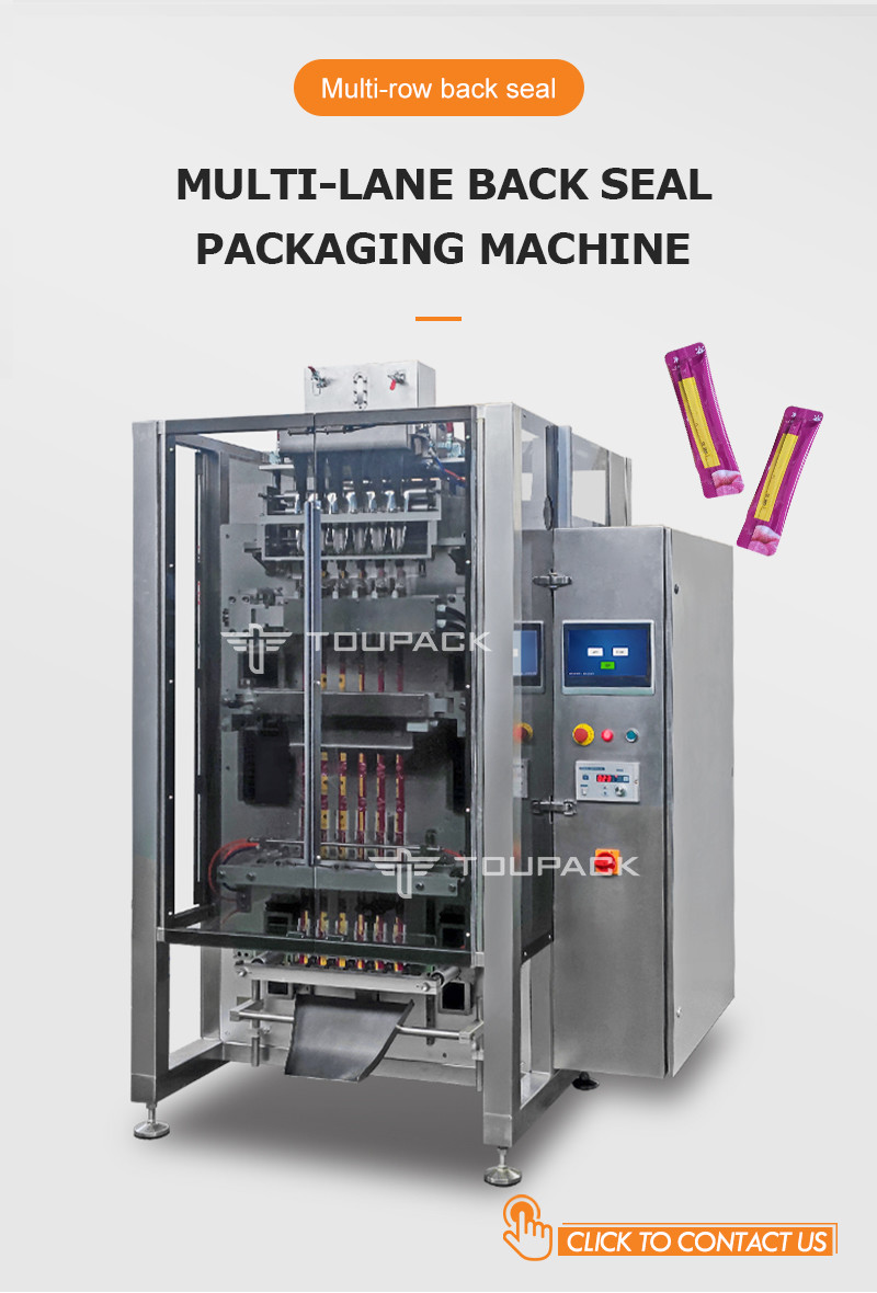 Automatic Multilane 4 Side Seal Sachet Protein Powder Packaging Filling Machine Pouch Colagen Powder Machine