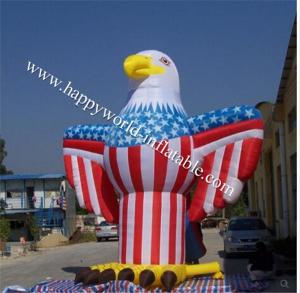 Quality Giant inflatable eagle, with American flag theme wholesale