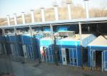 1000Lux Bus Spray Booth With Side Light Fan On Top Truck Paint Booth