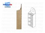 FSDU Shelving Red Wine Wood/MDF Permanent Merchandising Display Stand Heavyduty