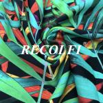 Recycled Floral Print Fabric , Four Way Stretch Fabric For Texworld Usa Swim