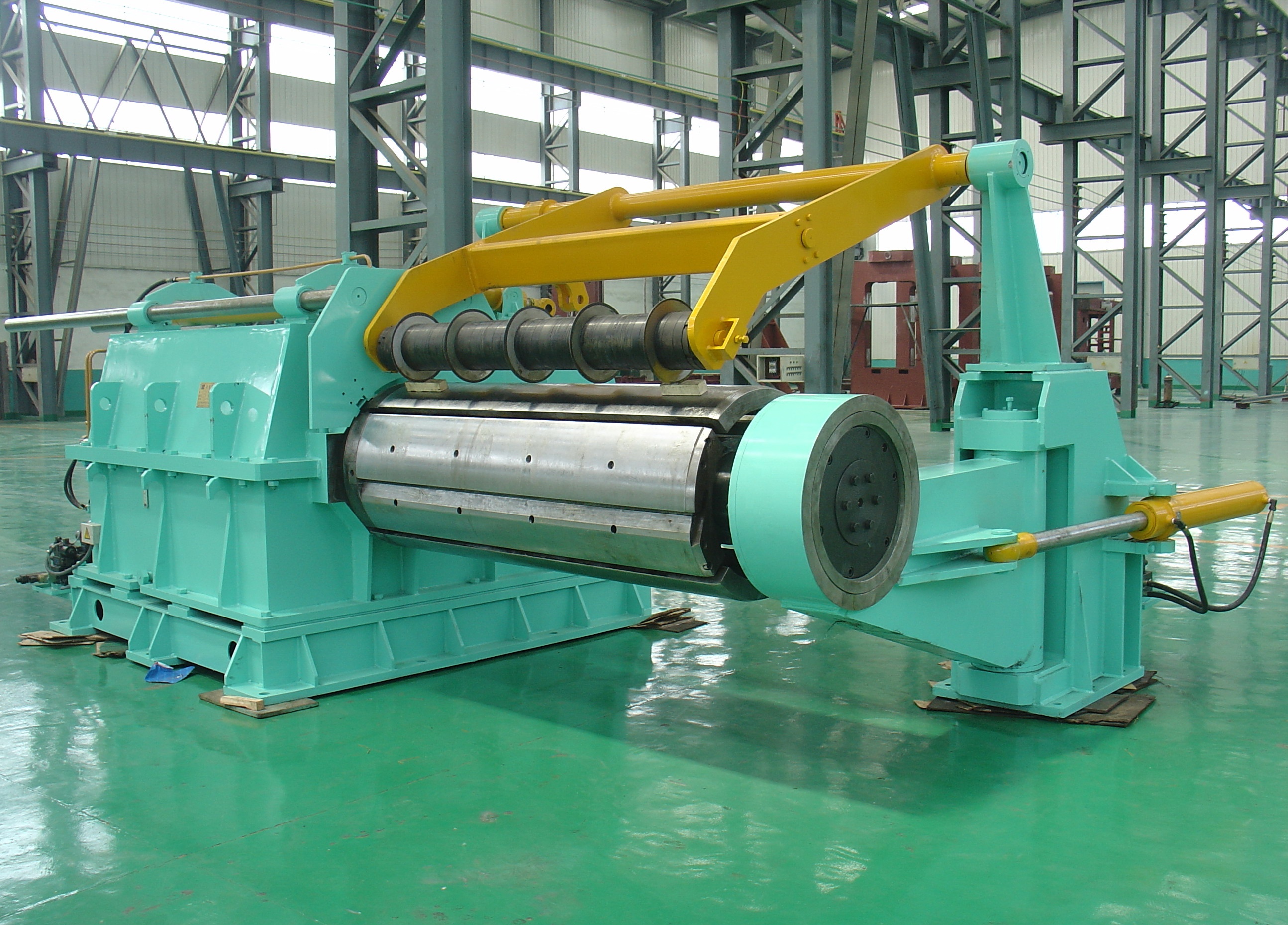 Steel Plate Coil Sheet Machine with Pump Core Components and Video Outgoing-Inspection