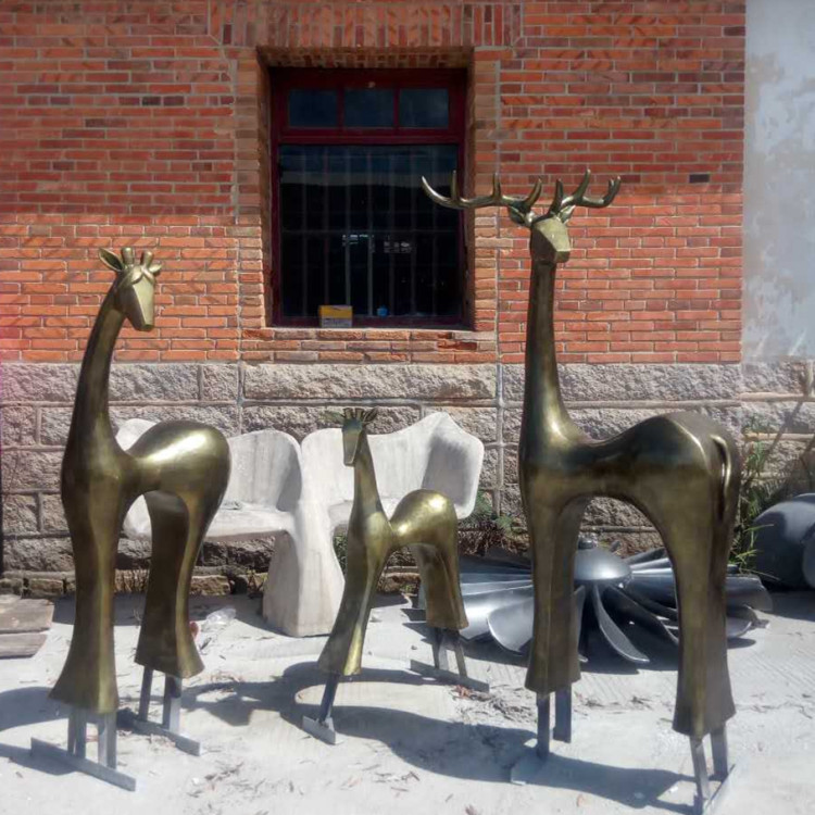 Handmade Bronze Garden Statues Outdoor Decorative Penguin Sculpture