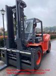 4 Cylinders 85KW 10t Forklift Truck LG100DT Euro II