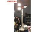 4m vehicle roof mount pneumatic telescopic mast light tower/telescopic mast/