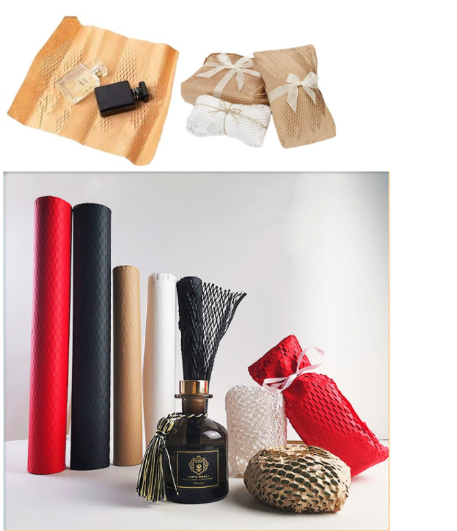 Eco Honeycomb Cushion Paper Padded Mailers ​For Goods Wrap Packaging