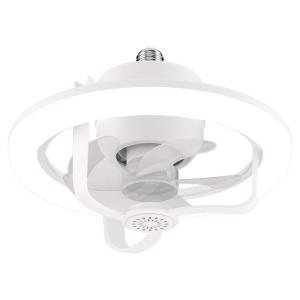 Quality 110V-240V Modern Ultra Quiet Ceiling Fan With Light Cross Border Aromatherapy Shaking Head wholesale