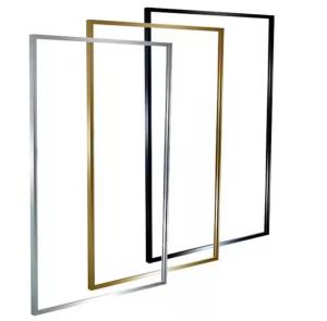 Quality Top Sale Silver Gold Rose Black Anodizing Metal Photo Frame Brushed Aluminium Frame For Photo/Picture Frame wholesale