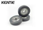 626ZZ 6x30x9mm Ball Bearing Pulley POM Flat Roller Wheels For Conveying Guide