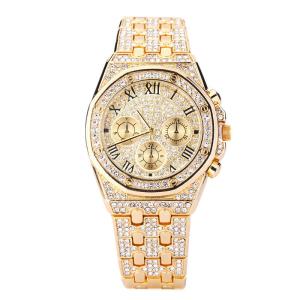 Quality Round Business Women Watch Luxury Fashion Waterproof Alloy 40mm wholesale