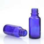 20ml Cosmetic Container Blue Essential Oil Glass Dropper Bottle Manufacturers