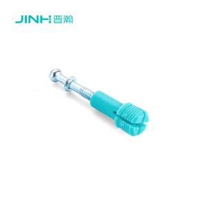 Quality JH-2064 Minifix Spreading Bolts In Carbon Steel With 40mm Length For Flat Pack Furniture Assembly wholesale