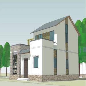 China 3 Bedroom Light Gauge Steel House / Fast Constructed Prefab Smart Homes on sale