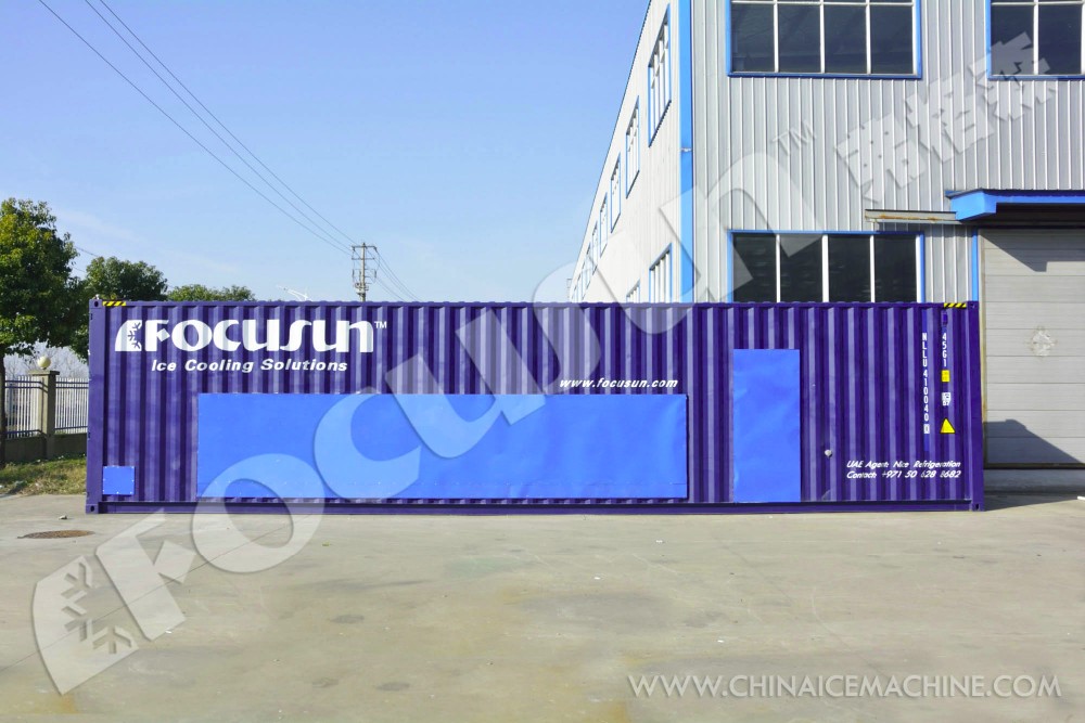 Directly Sold by 10T Flake Ice Machine with A/W Cooling Way and 380v/50hz/3p Voltage